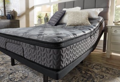 Augusta2 Full Mattress - Gray Hybrid Mattress modern furniture Contempo Furniture