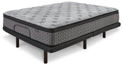 Augusta2 Queen Mattress - Gray Hybrid Mattress modern furniture Contempo Furniture