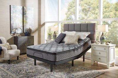 Augusta2 Twin Mattress - Gray Hybrid Mattress modern furniture Contempo Furniture