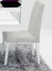 Aura Modern White Dining Chair