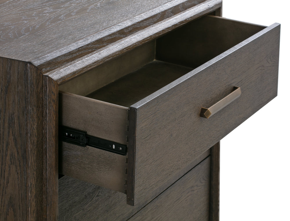Modus Furniture Gbca84A Lawson Five Drawer Wood Chest In Big Bear Brown 2024