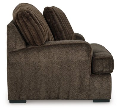 Aylesworth Oversized Chair - Dark Brown Arm Chair modern furniture Contempo Furniture