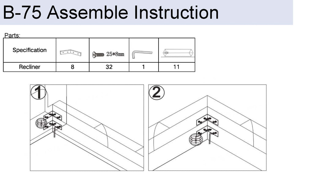 Patrick - Modern White Leather Bed