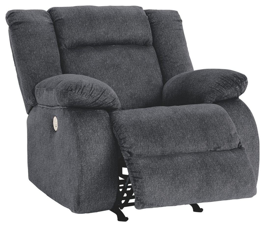 Burkner - Power Rocker Recliner - Marine