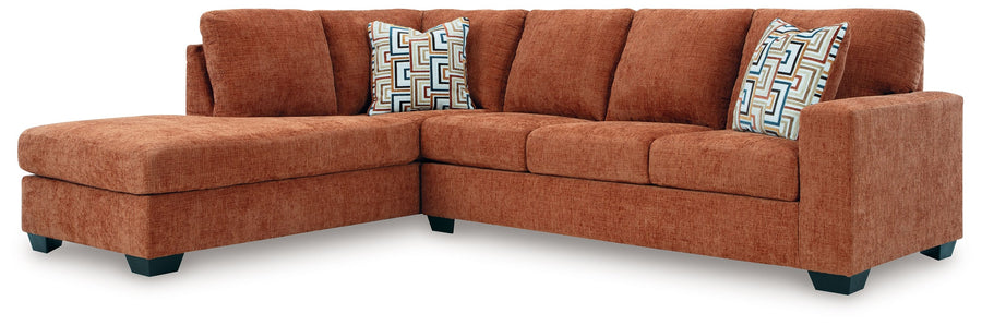 Aviemore - 2-Piece Sectional With Laf Corner Chaise - Spice by Ashley Furniture product image