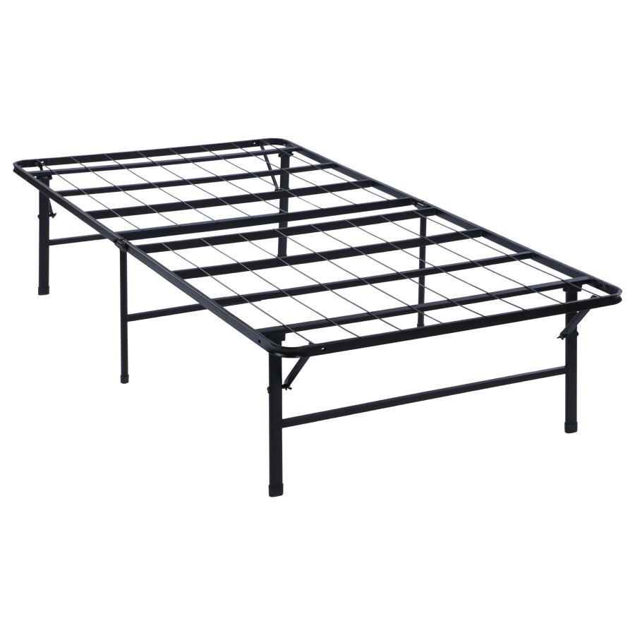 Coaster Furniture Mabel - Metal Twin Mattress Support Platform Bed - Black