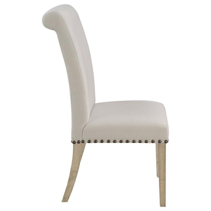 Salem - Fabric Upholstered Dining Side Chair  - Beige