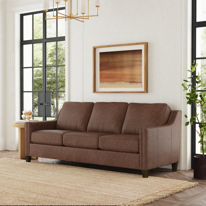 Finley Sofa Dark Brown