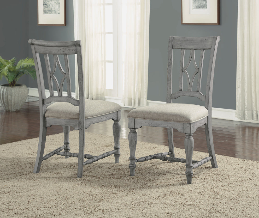 Plymouth  Upholstered Dining Chair  Gray