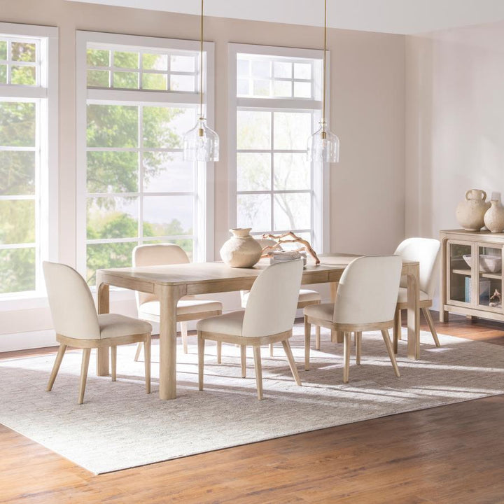 Coaster Furniture Solano - 7-Piece Extension Table Dining Set - Weathered Mango