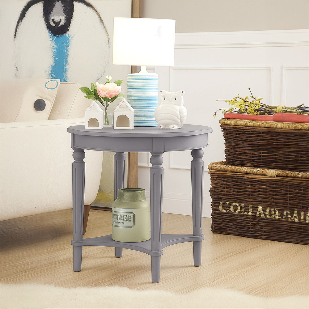 Fordon - End Table - Antique Slate