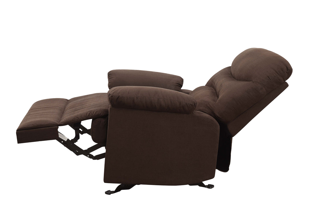 Arcadia - Micro Motion Glider Recliner - Chocolate