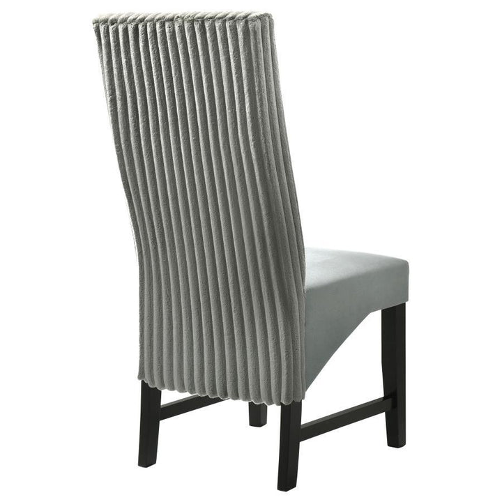 Barrand - Upholstered Dining Side Chair  - Gray