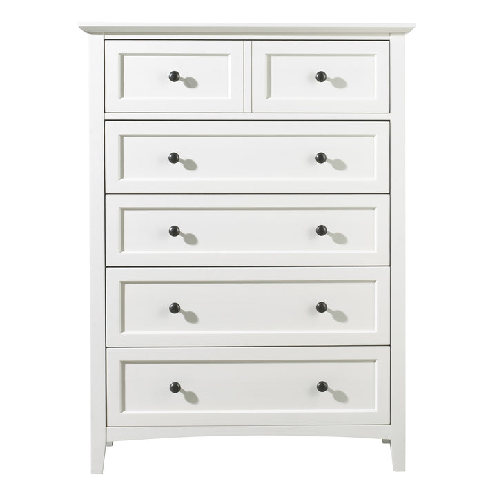 Modus Furniture 4Na484A Paragon Five Drawer Chest In White 2024