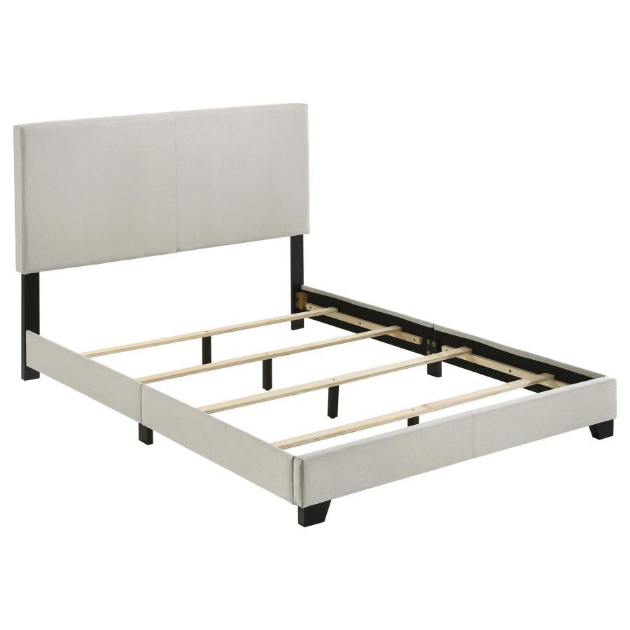 Coaster Furniture Dorian - Fabric Upholstered Full Panel Bed - Cream