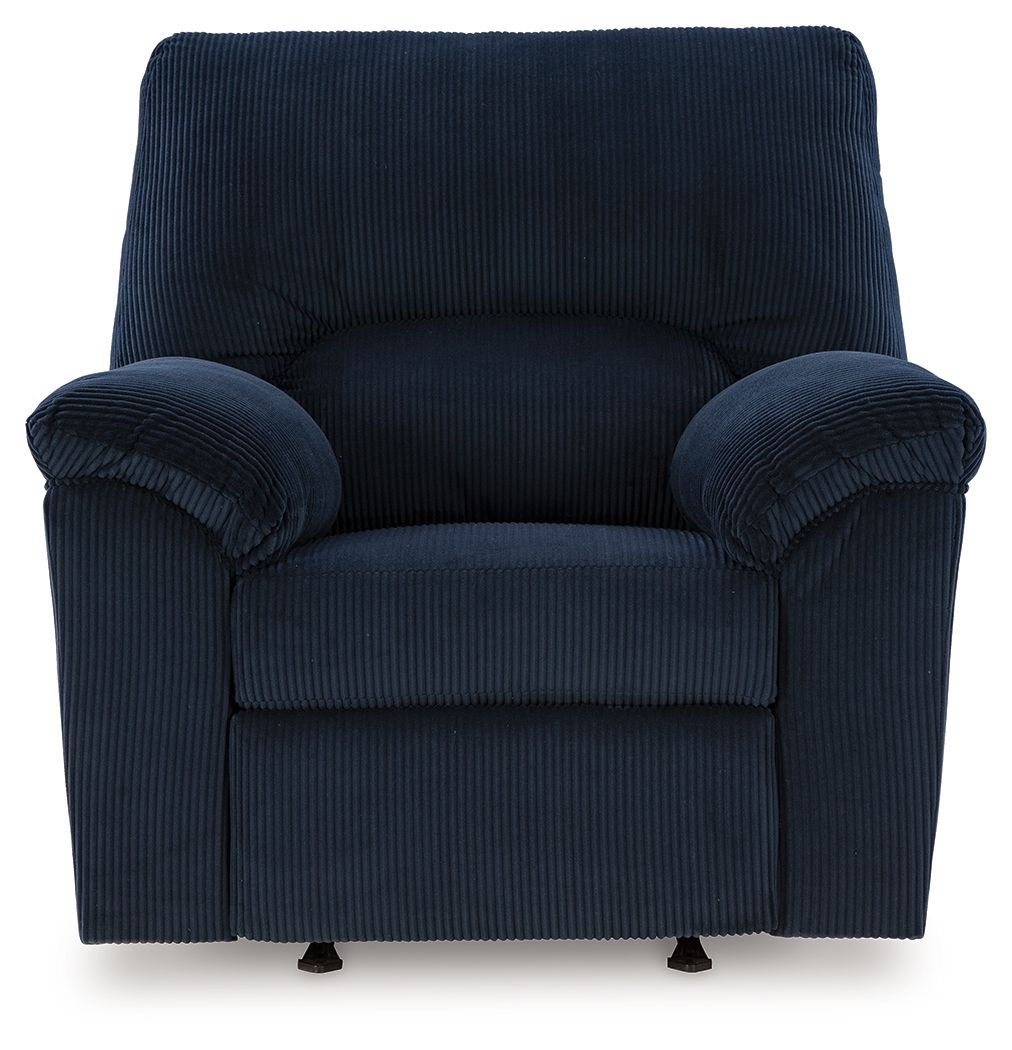 Simplejoy - Rocker Recliner - Navy