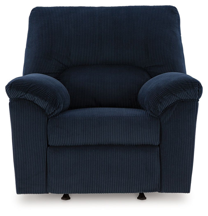 Simplejoy - Rocker Recliner - Navy