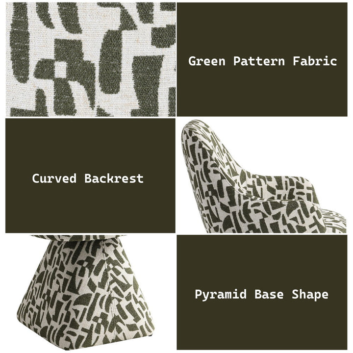 Priel - Accent Chair With Swivel - Green