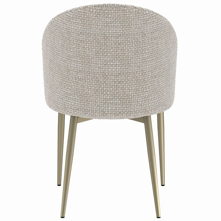 Cora - Side Chair Set of 2) - Champange Fabric