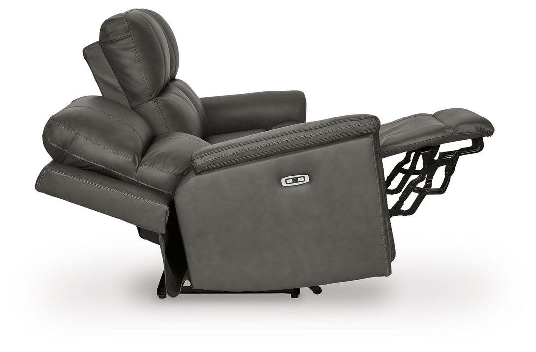 Bleckley - Power Reclining Sofa With Adjustable Headrest - Anchor by Ashley Furniture product image