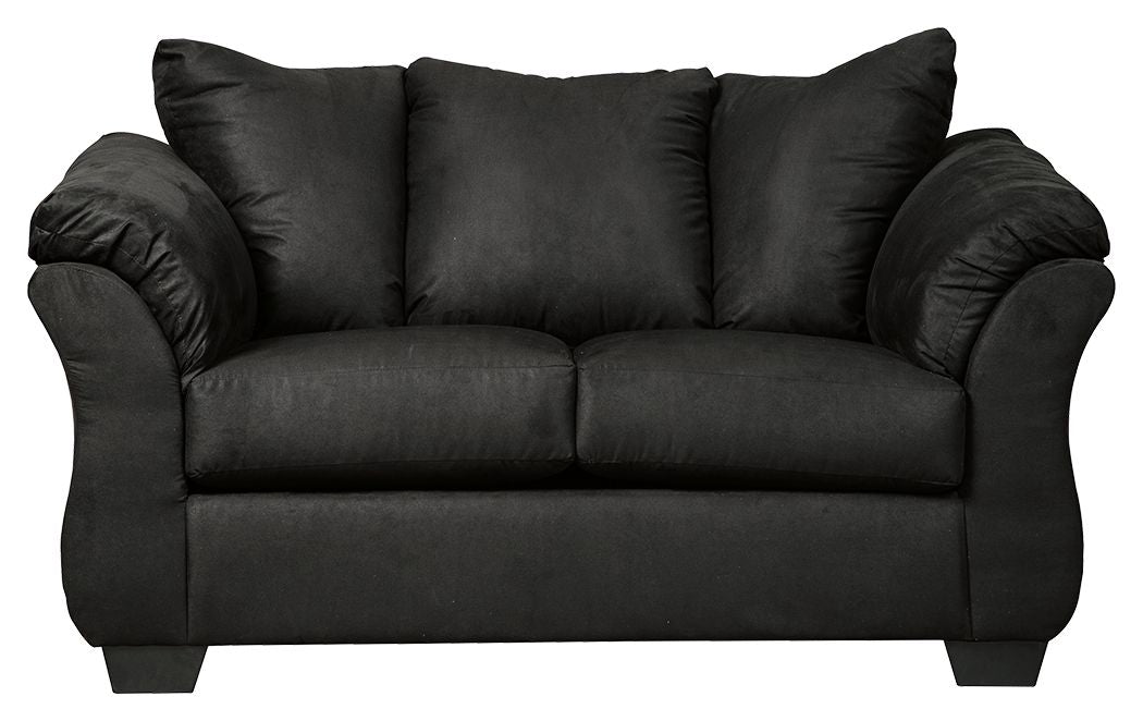 Darcy - Loveseat - Black