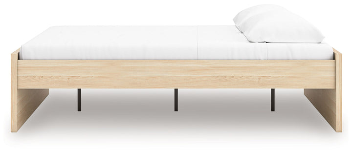 Onita - King Platform Bed - Natural by Ashley Furniture product image