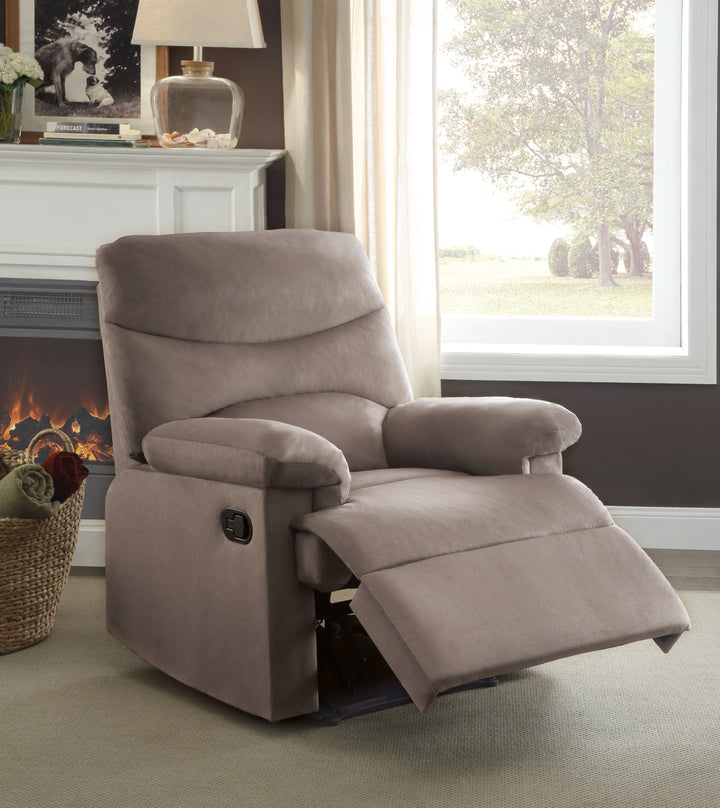 Arcadia - Woven Motion Recliner - Light Brown