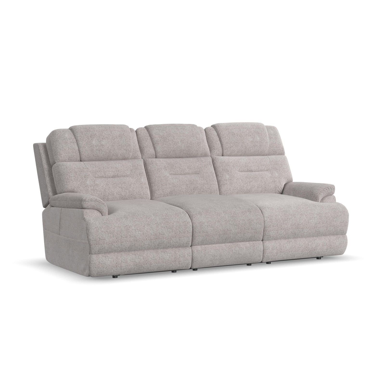 Flexsteel 1080-63P5-35201 Zofa  Power Sleep Sofa With Power Headrests & Lumbar  Dove