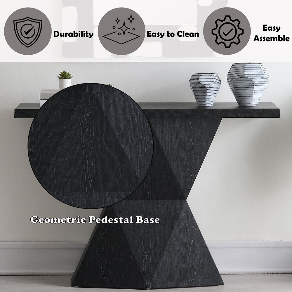 Dara - Console Table - Black