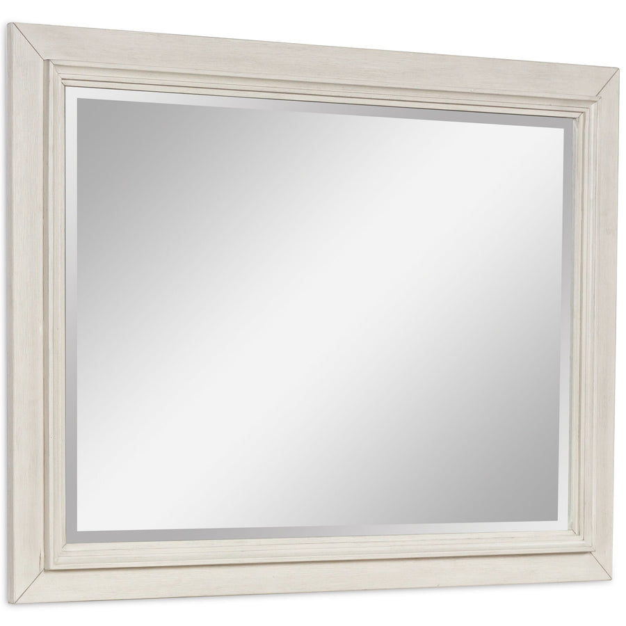 Shaybrock - Bedroom Mirror - Antique White / Brown
