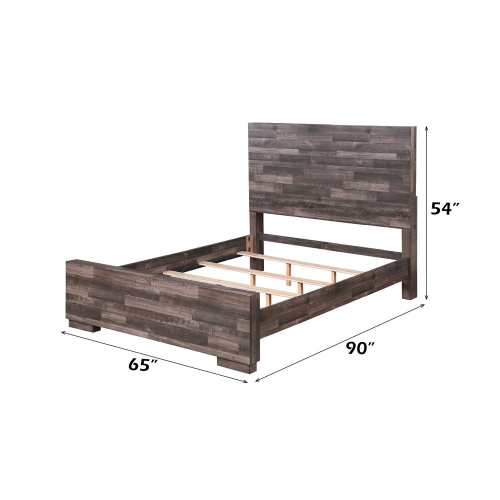 Juniper - Queen Bed - Dark Oak