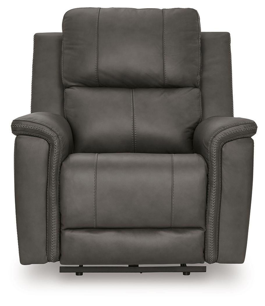 Bleckley - Power Recliner With Adjustable Headrest - Anchor by Ashley Furniture product image