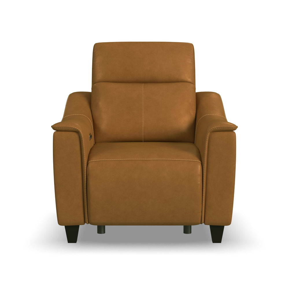 Walter Power Recliner With Power Headrest Honey
