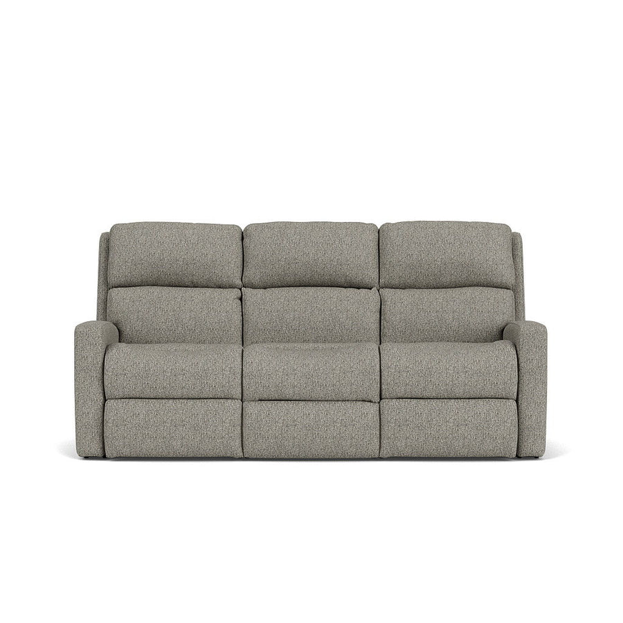 Flexsteel 2900-62H Catalina  Power Reclining Sofa With Power Headrests  Gray
