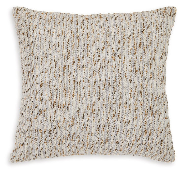 Abler - Pillow - Ivory / Gray / Gold