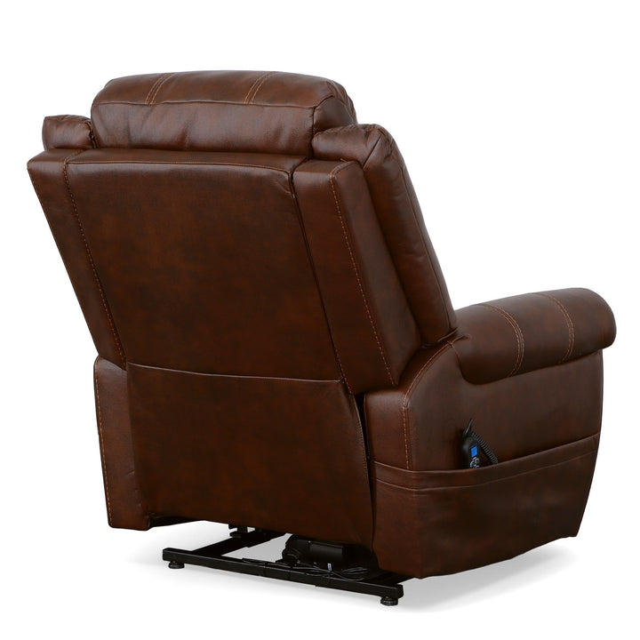 Oscar Fabric Power Lift Recliner with Right