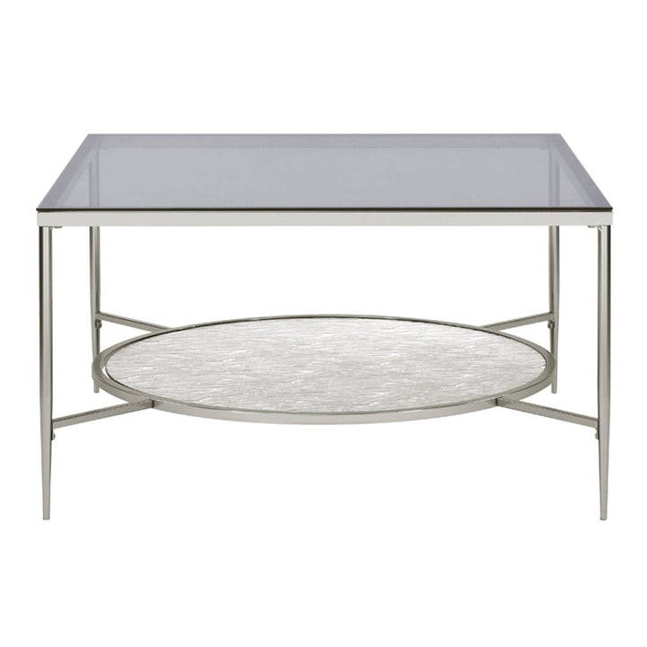 Adelrik - Coffee Table - Glass & Chrome