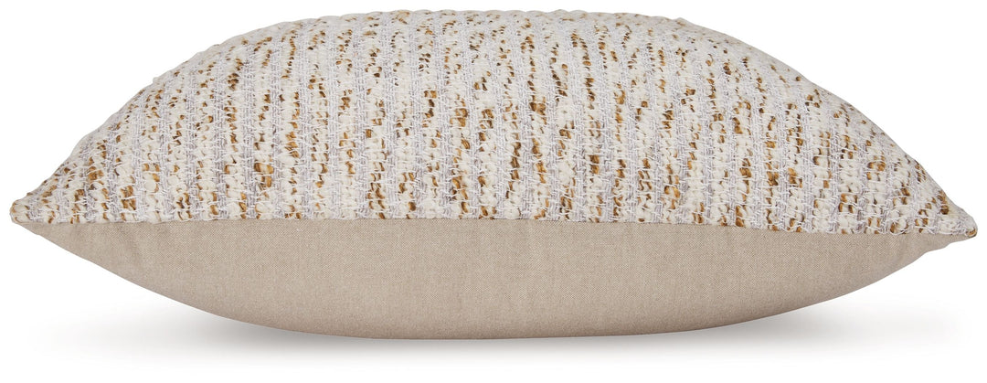 Abler - Pillow - Ivory / Gray / Gold