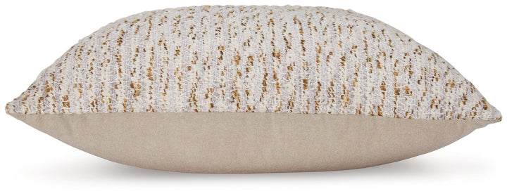 Abler - Pillow - Ivory / Gray / Gold