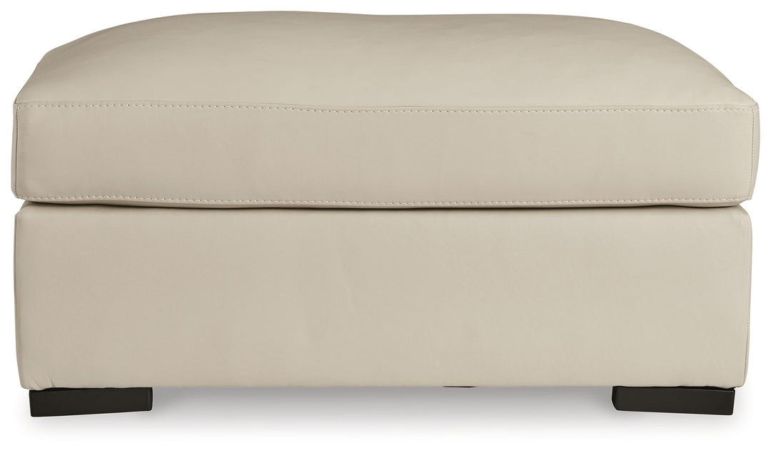 Treasure Trove Leather Ottoman