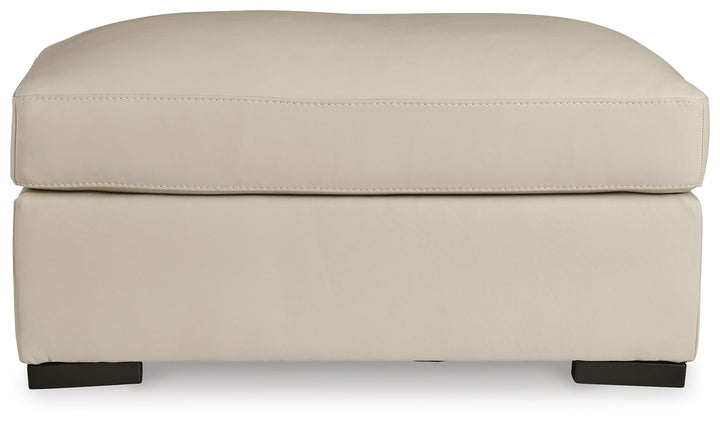 Treasure Trove Leather Ottoman