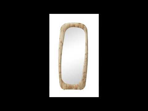 Dana - Floor Mirror - Walnut