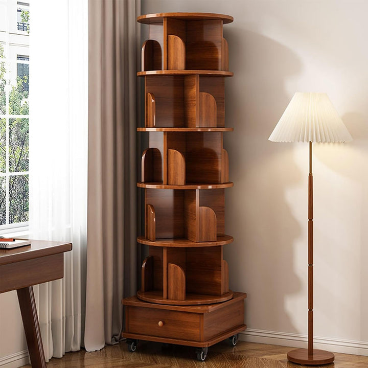 corner-360-degrees-rotating-6-tier-bookshelf-with-wheels-walnut-brown