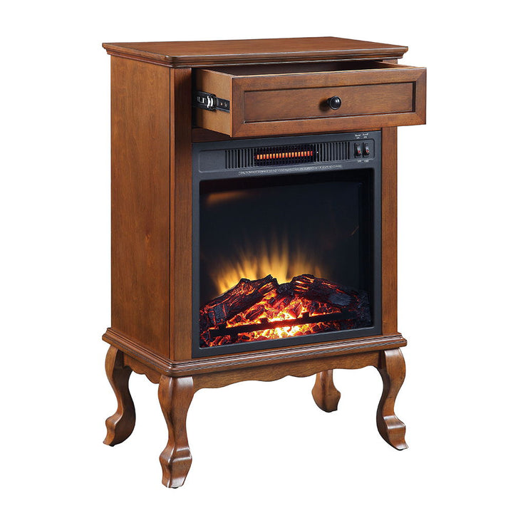 Eirene - Fireplace - Walnut