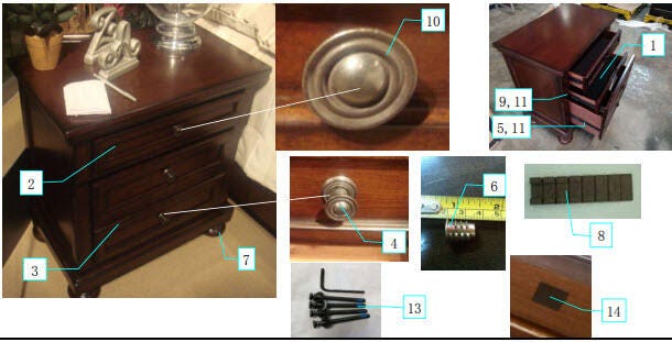 Porter Nightstand - Dark Brown (8)
