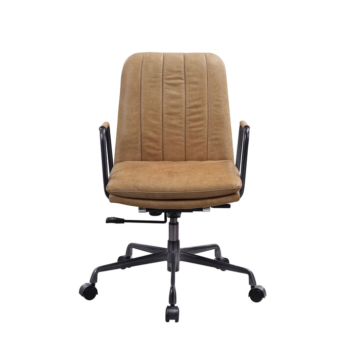 Eclarn - Office Chair - Rum Top Grain Leather