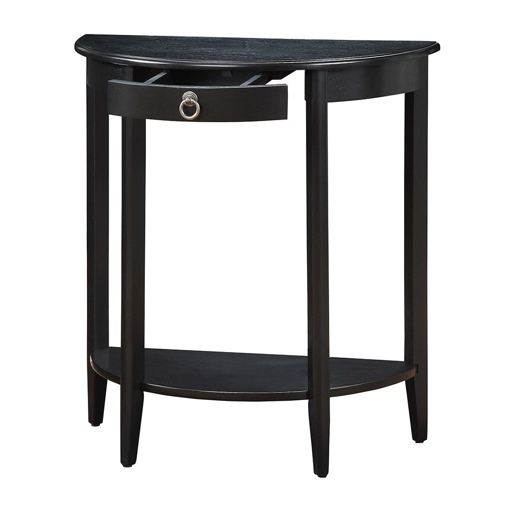 Justino II - Console Table - Black