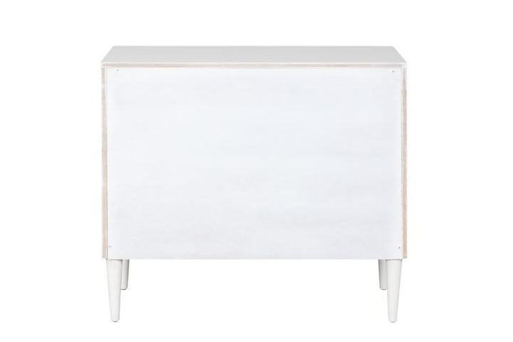 Dubni - Accent Table - White & Black
