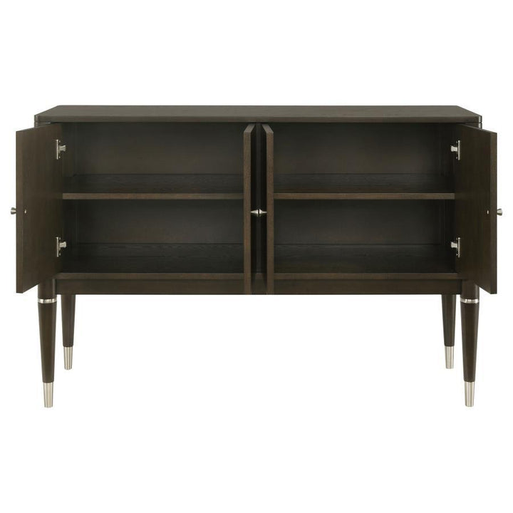 Reseda - 8 Piece Dining Set With Sideboard - Ash Brown