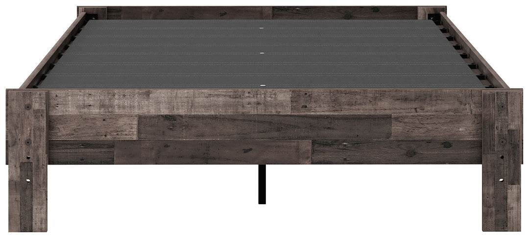 Neilsville - Full Platform Bed - Multi Gray